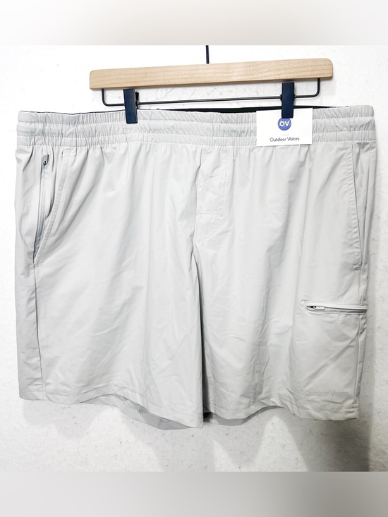 Outdoor Voices Other - Outdoor Voices Hi Flex XXL Grey Violet Moisture Wicking Athletic 3 Pocket Shorts